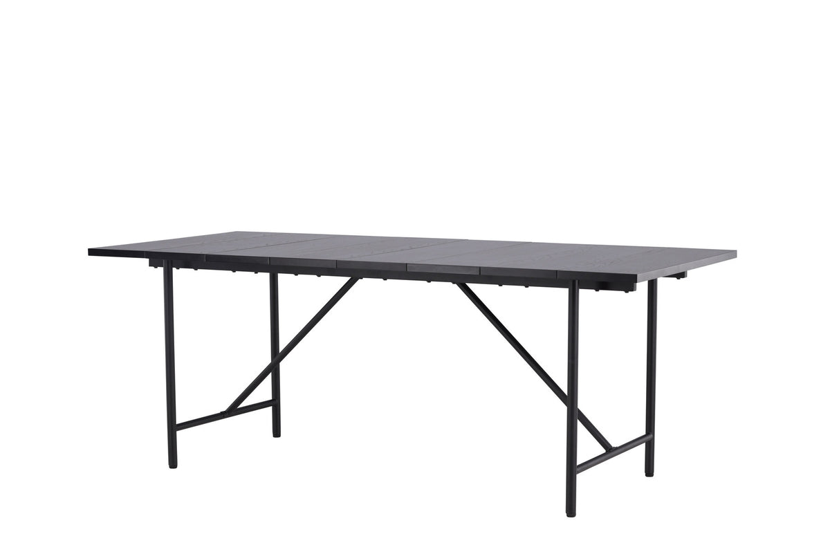 Astrid Tisch in Schwarz präsentiert im Onlineshop von KAQTU Design AG. Esstisch ist von Venture Home