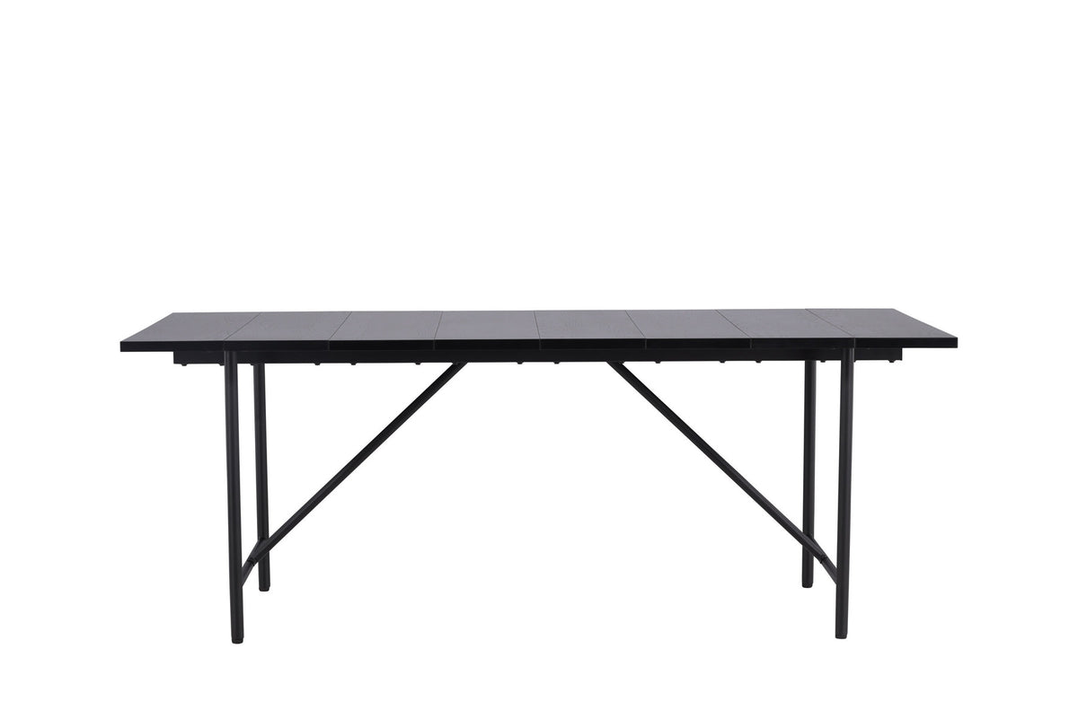 Astrid Tisch in Schwarz präsentiert im Onlineshop von KAQTU Design AG. Esstisch ist von Venture Home