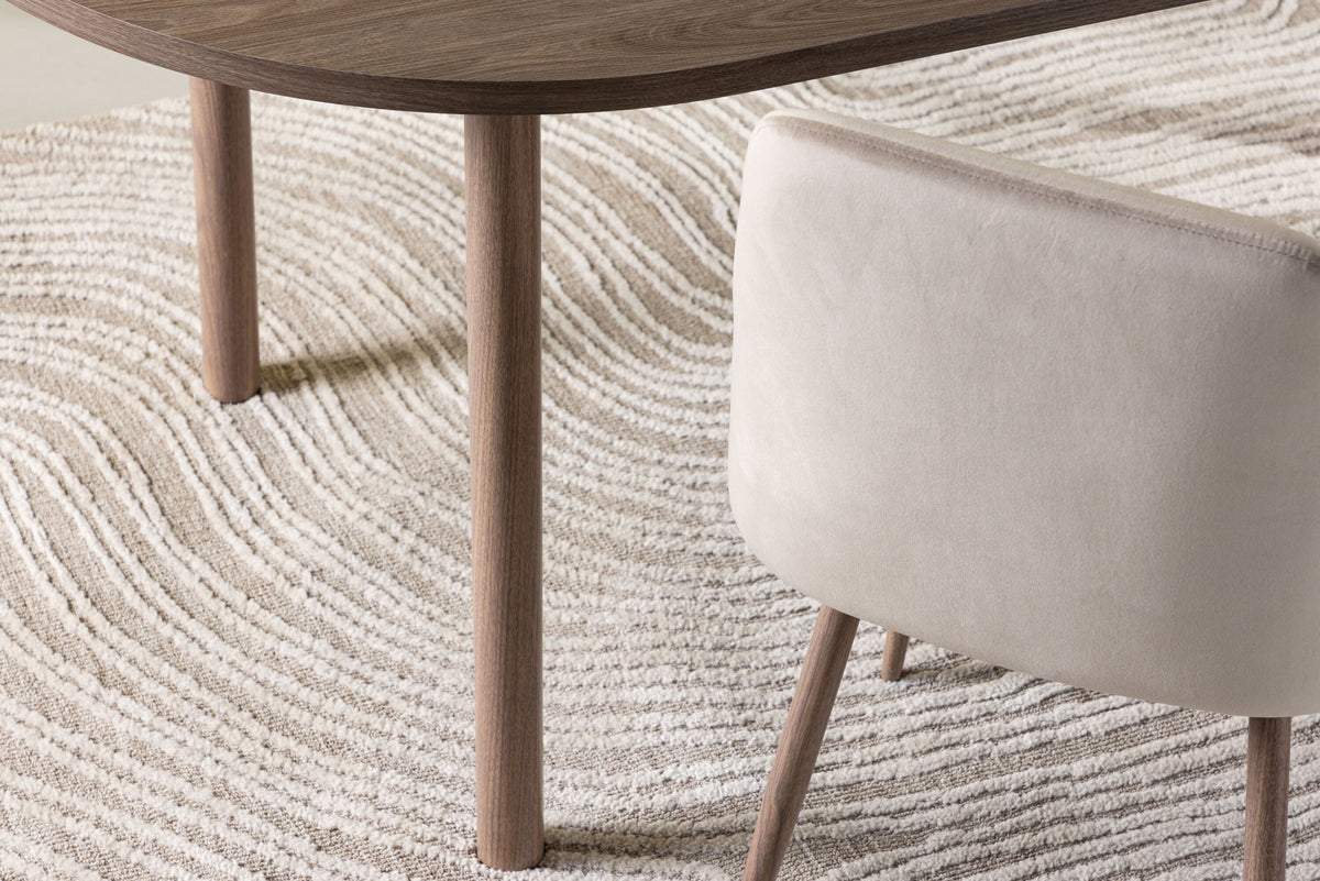 Andy Esstisch in Natur präsentiert im Onlineshop von KAQTU Design AG. Esstisch ist von Venture Home