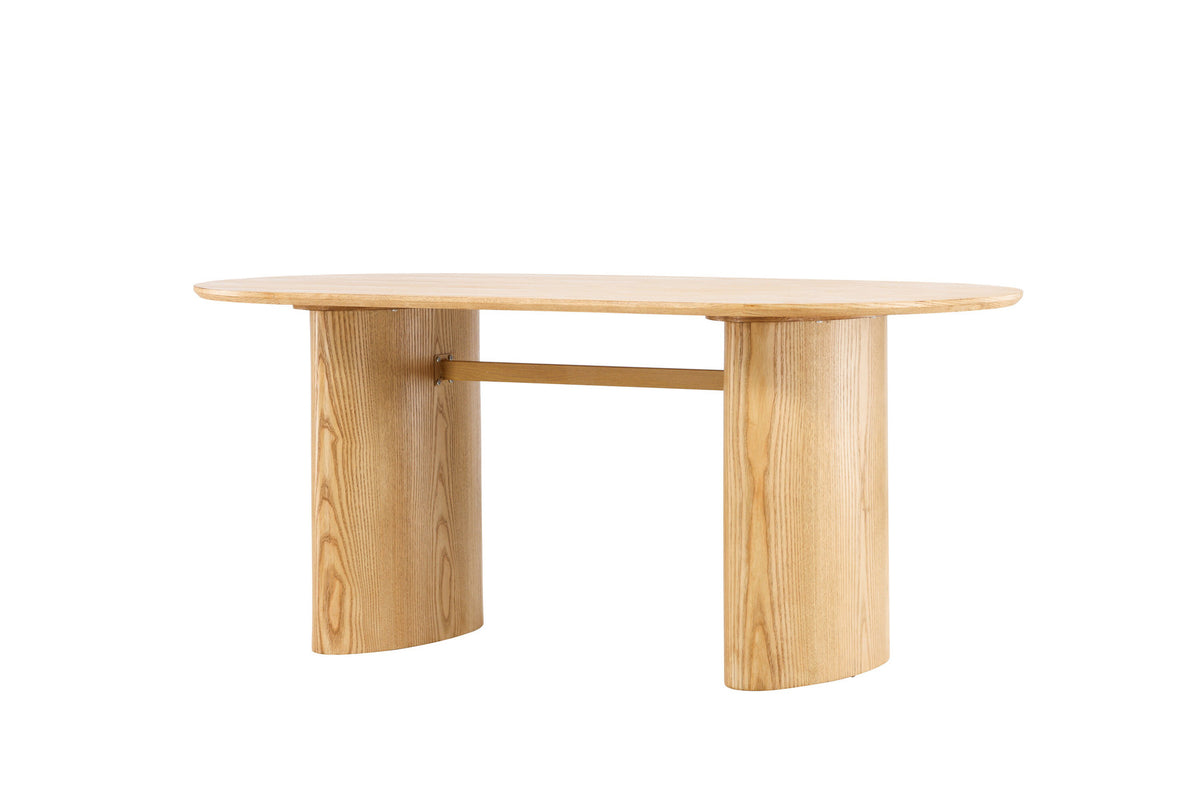 Isolde Esstisch in Natur präsentiert im Onlineshop von KAQTU Design AG. Esstisch ist von Venture Home