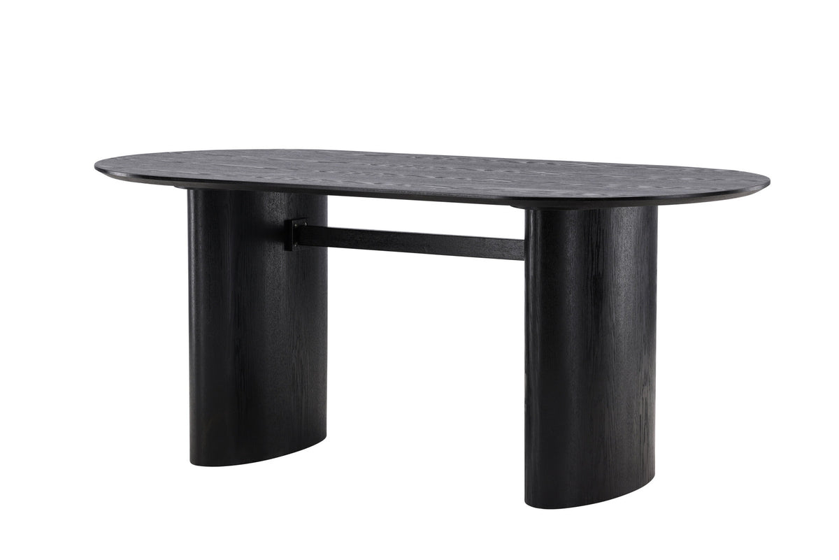 Isolde Esstisch in Schwarz präsentiert im Onlineshop von KAQTU Design AG. Esstisch ist von Venture Home