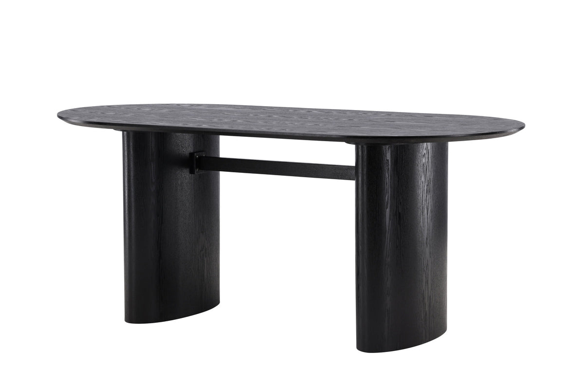 Isolde Esstisch in Schwarz präsentiert im Onlineshop von KAQTU Design AG. Esstisch ist von Venture Home