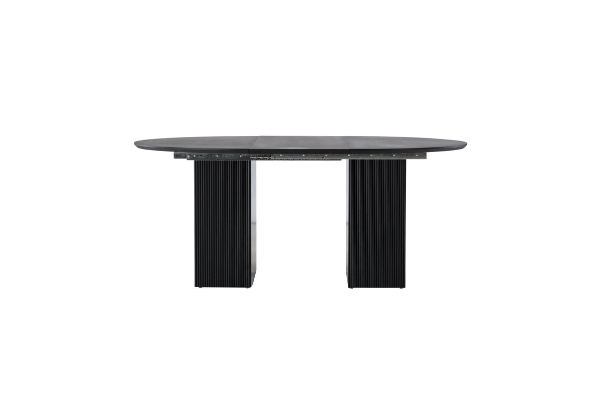 Matilda Esstisch ausziehbar in Schwarz präsentiert im Onlineshop von KAQTU Design AG. Esstisch ist von Venture Home