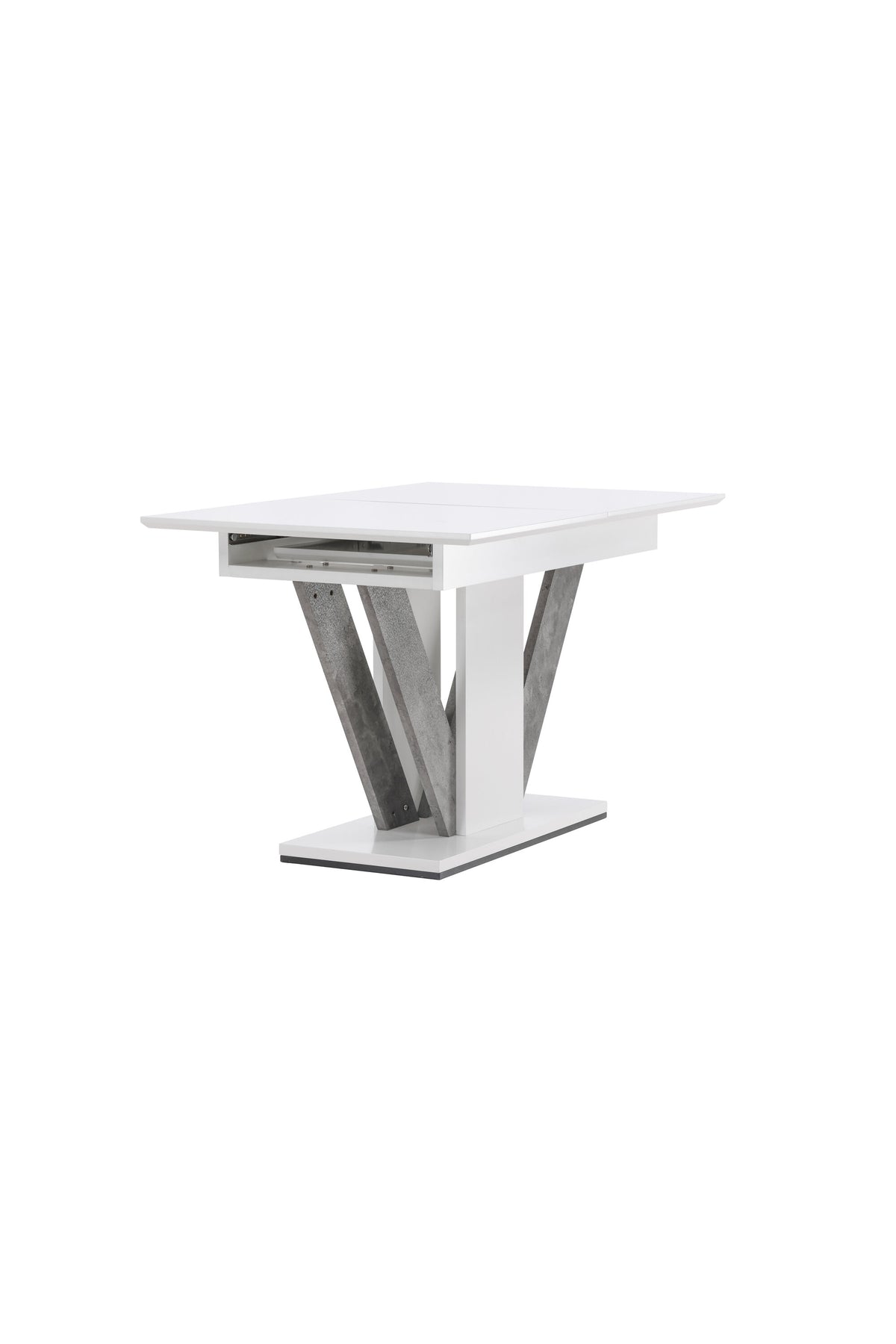 Disa Esstisch ausziehbar in Weiss präsentiert im Onlineshop von KAQTU Design AG. Esstisch ist von Venture Home