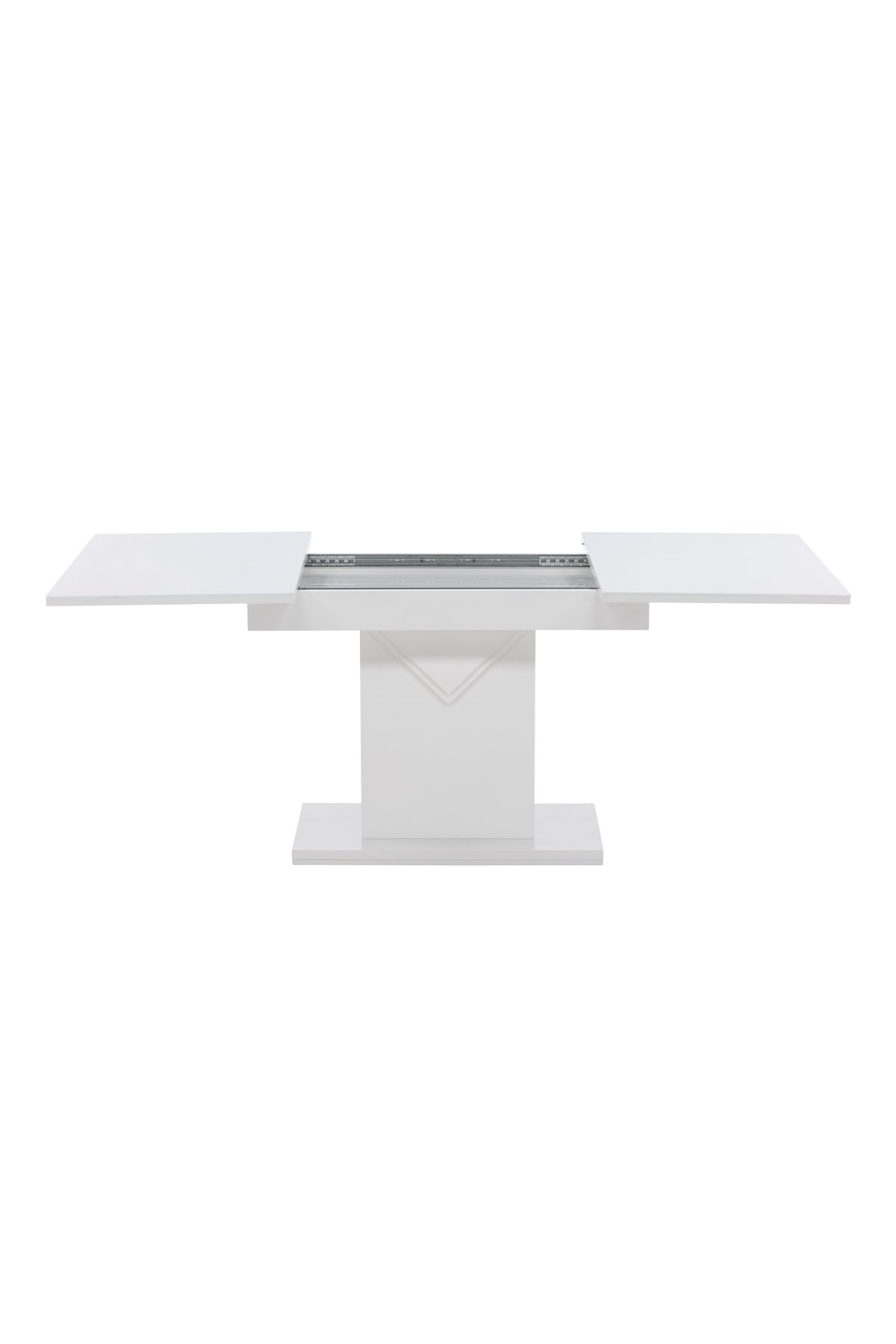 Pluto Tisch ausziehbar in Weiss präsentiert im Onlineshop von KAQTU Design AG. Esstisch ist von Venture Home