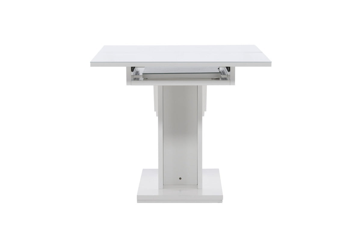 Pluto Tisch ausziehbar in Weiss präsentiert im Onlineshop von KAQTU Design AG. Esstisch ist von Venture Home