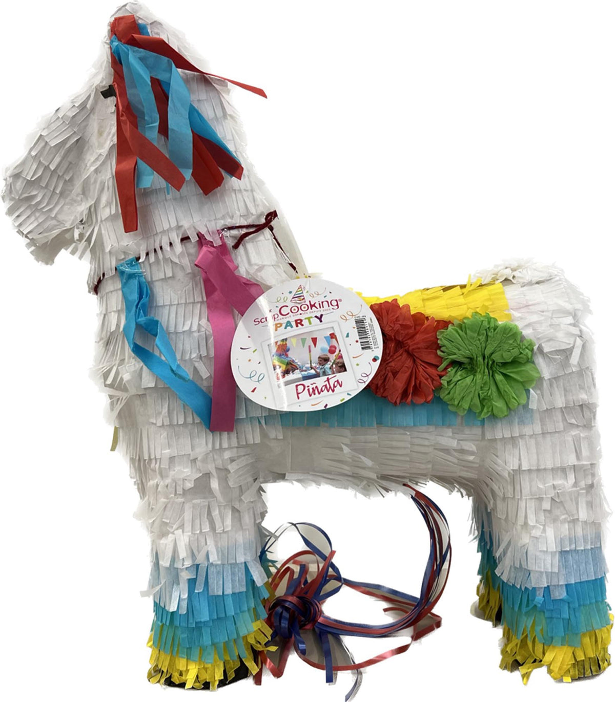 Pinata Lama 60x53x18cm in Mehrfarbig präsentiert im Onlineshop von KAQTU Design AG. Kerzen ist von Scrap Cooking