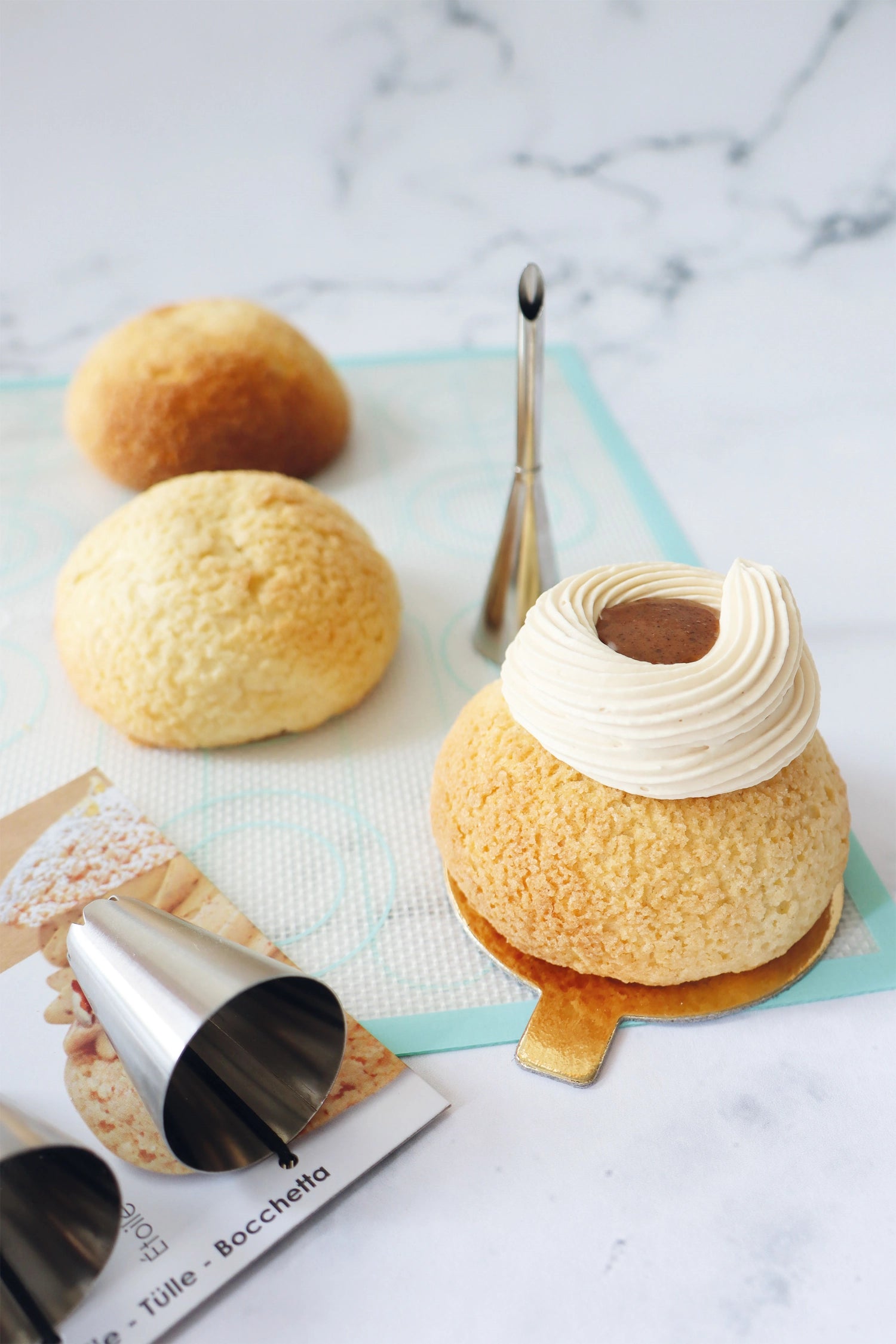 3 set di baccelli in acciaio inossidabile éclairs