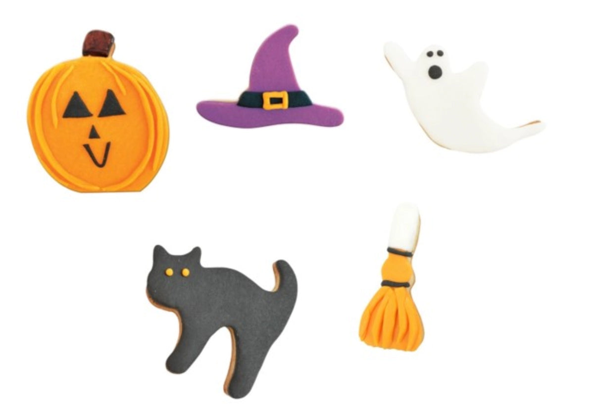 16-tlg. Set Ausstecher Halloween in Silber präsentiert im Onlineshop von KAQTU Design AG. Ausstecher ist von Scrap Cooking