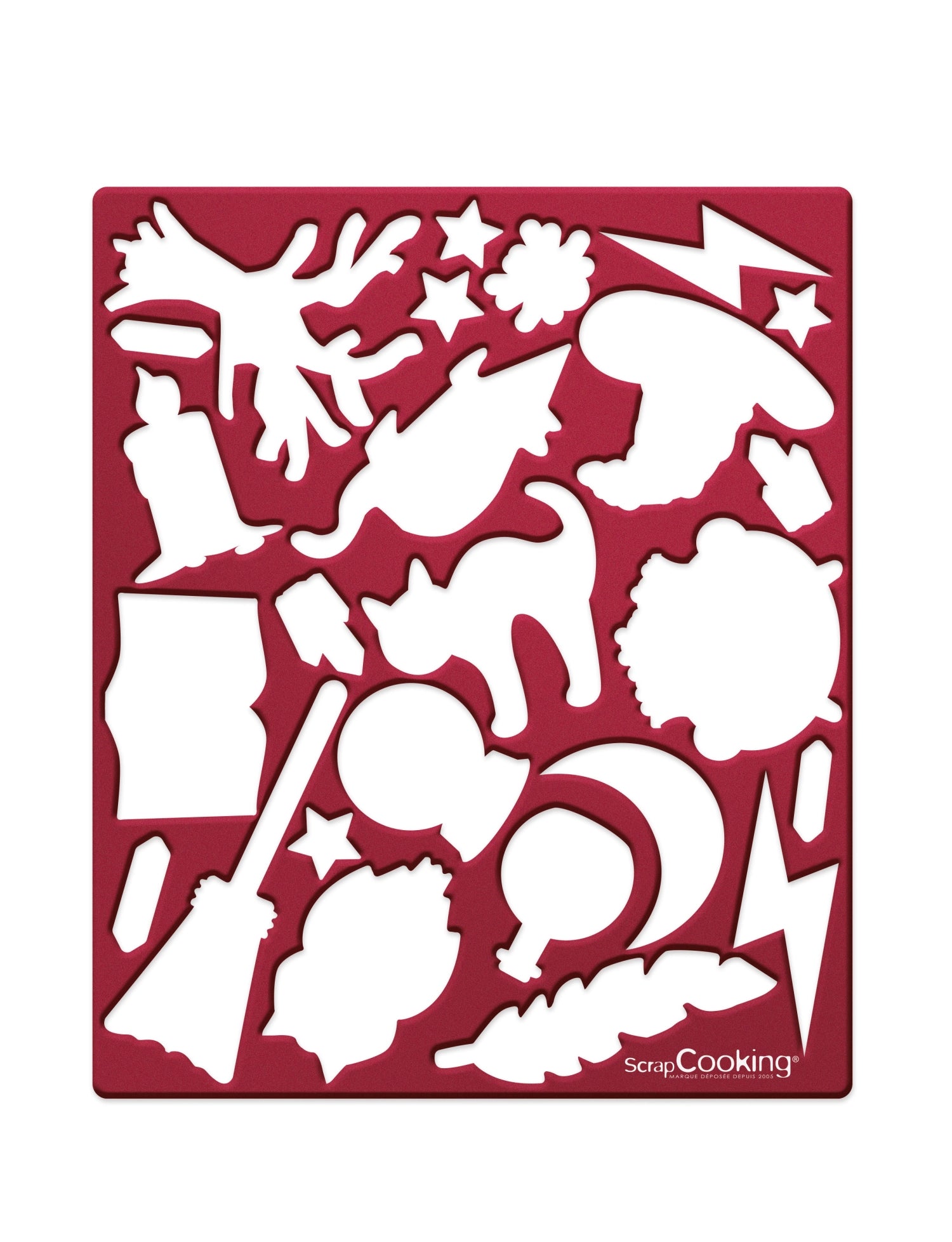 Ausstechplatte Zauberei