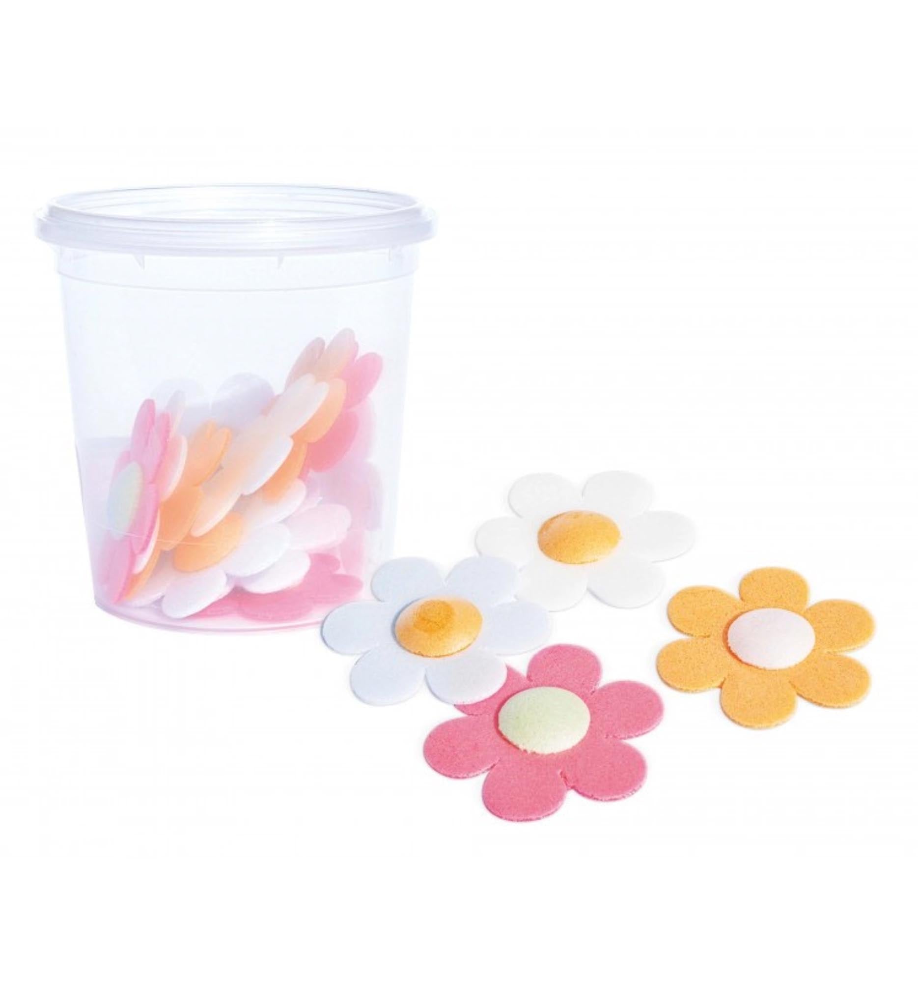 Verleihen Sie Ihren Backkreationen mit den 12 essbaren Zuckerfiguren Anemonen von Scrap Cooking Eleganz und Farbe. Ideal für jede Feier!