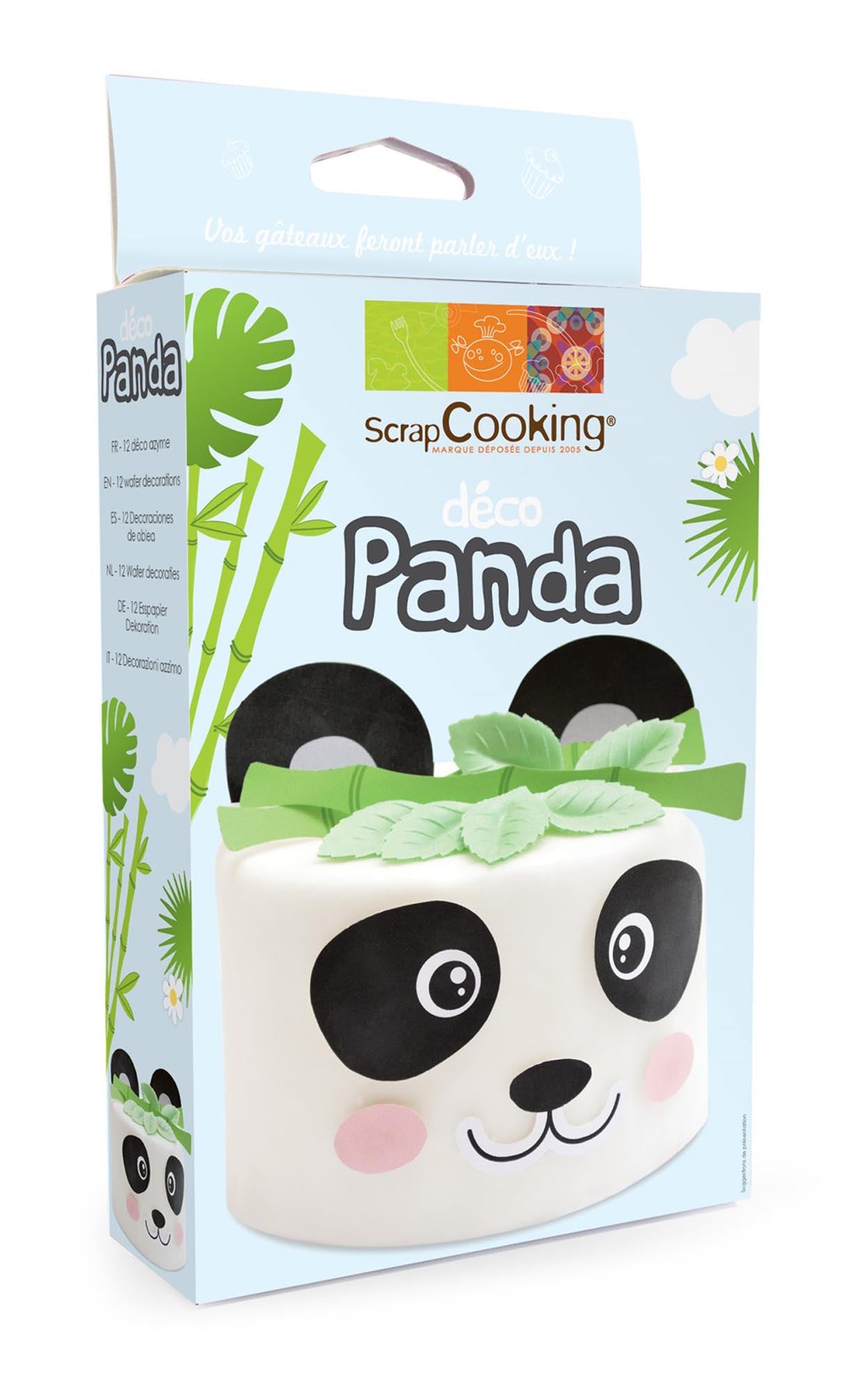 15-teiliges Panda Oblaten Set: Verleihen Sie Ihren Backkreationen mit glutenfreien, kreativen Deko-Oblaten einen einzigartigen Look für jeden Anlass!
