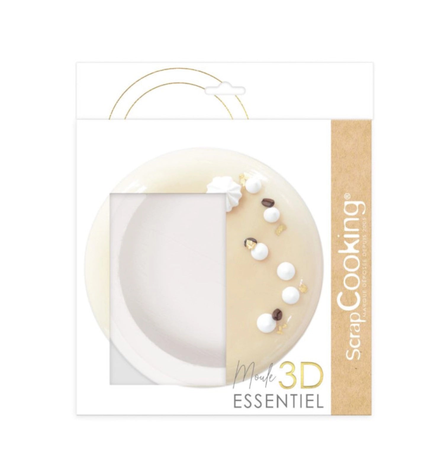 Forme de silicone 3D autour de D21cm