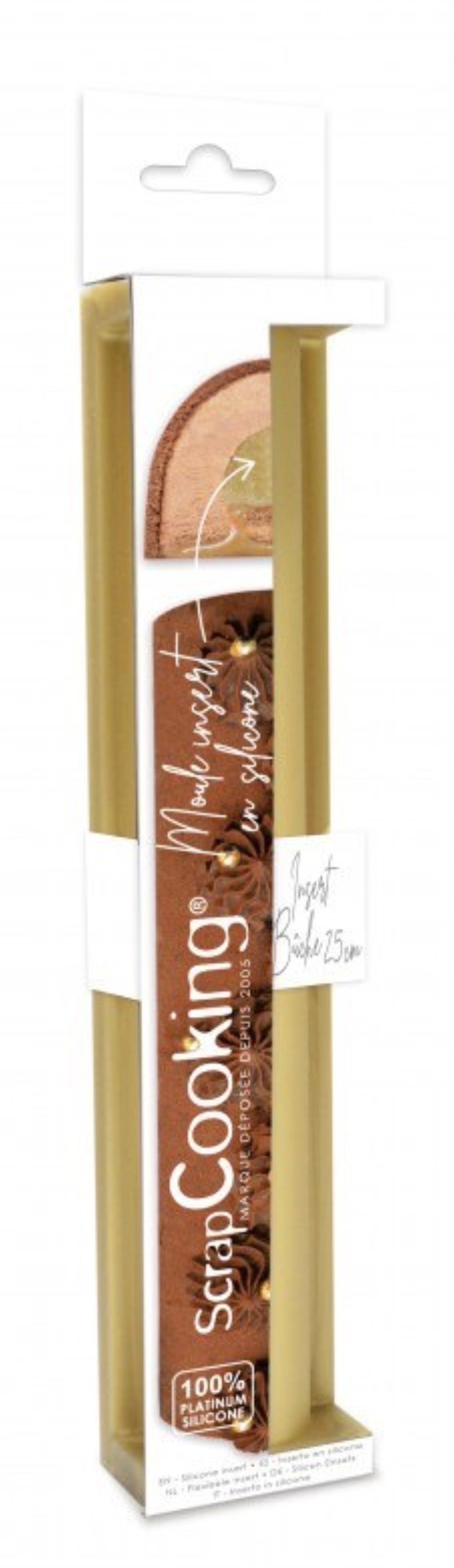 Forma di silicone bûche 25 cm