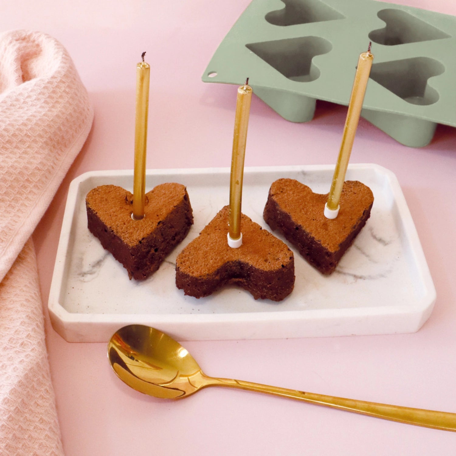 Silicone Form 8 Funfetti del cuore