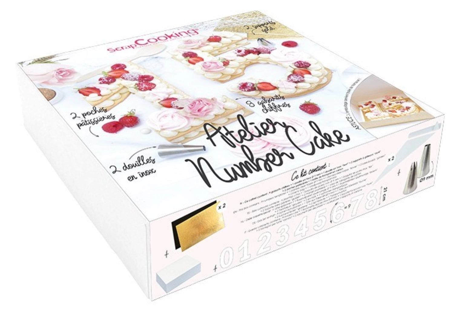 Gâteau à numéro d'atelier