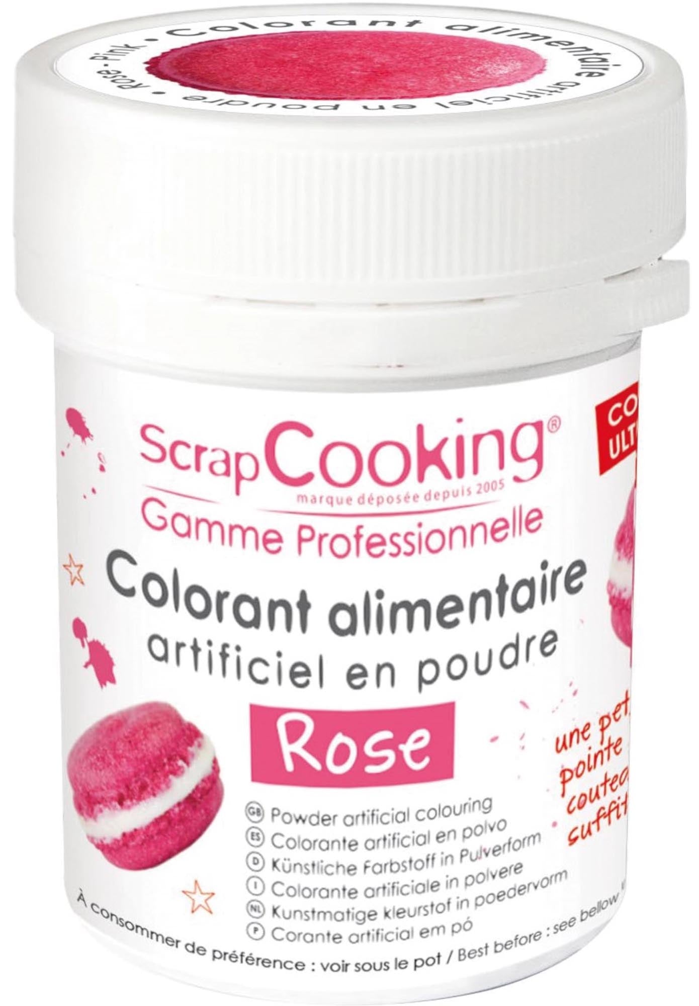 Entdecken Sie das rosa Farbpulver 5g von Scrap Cooking! Ideal für Backwaren, Desserts und kreative Küchenprojekte. Vegan, glutenfrei und geschmacksneutral.