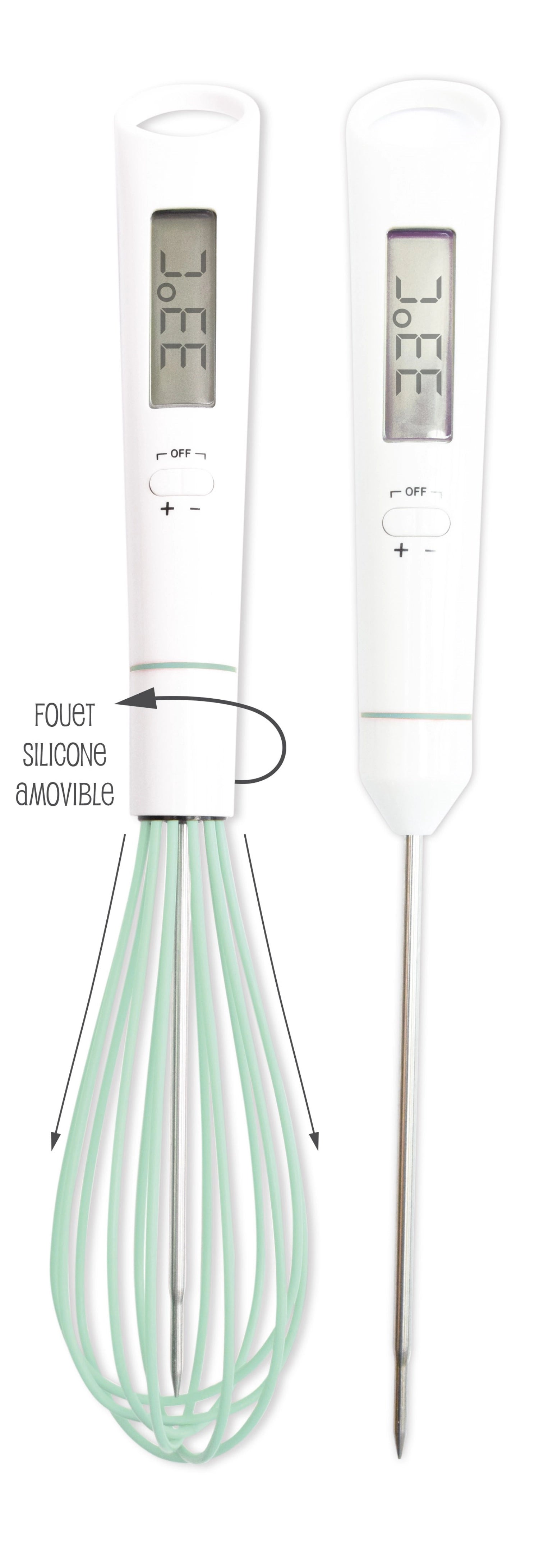 Thermometer-Schneebesen