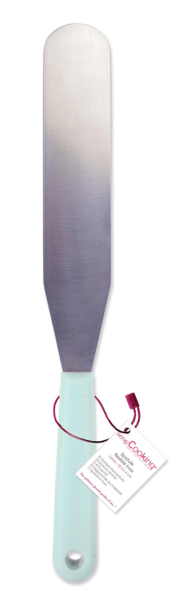 Flexibler Inox-Spachtel: Perfekt für präzises Arbeiten in der Küche!