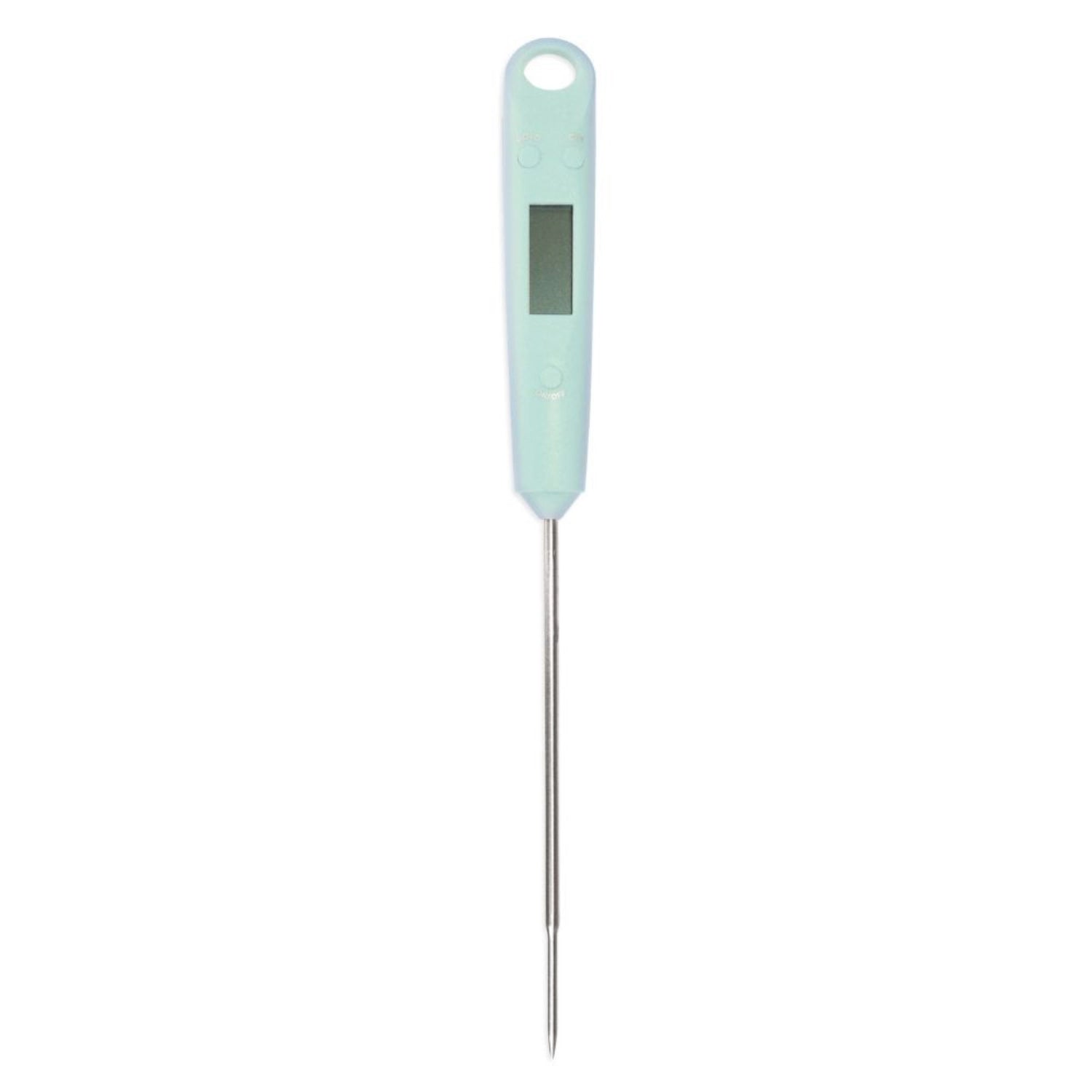 Food thermometer including battery