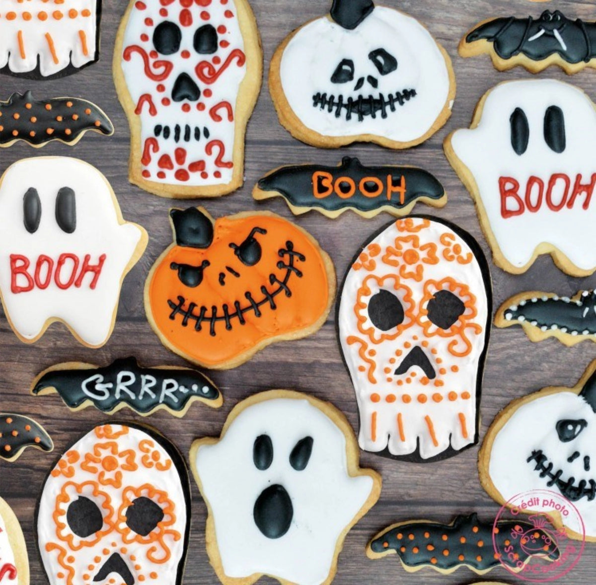 4 Schokostifte Halloween 4x25g in Mehrfarbig präsentiert im Onlineshop von KAQTU Design AG. Zutaten ist von Scrap Cooking