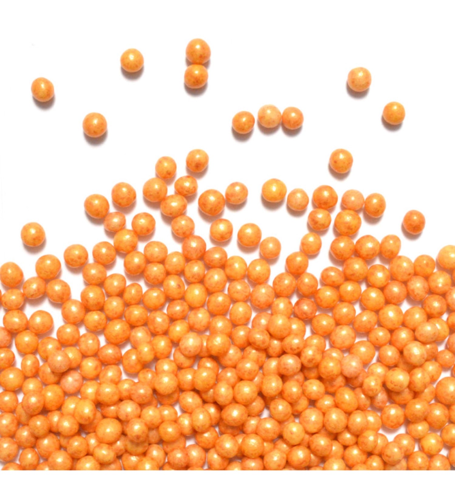 Schmücken Sie Ihre Desserts mit den funkelnden Deko Zucker Perlen gold 55g von Scrap Cooking. Perfekt für jeden Anlass und geschmacksneutral!