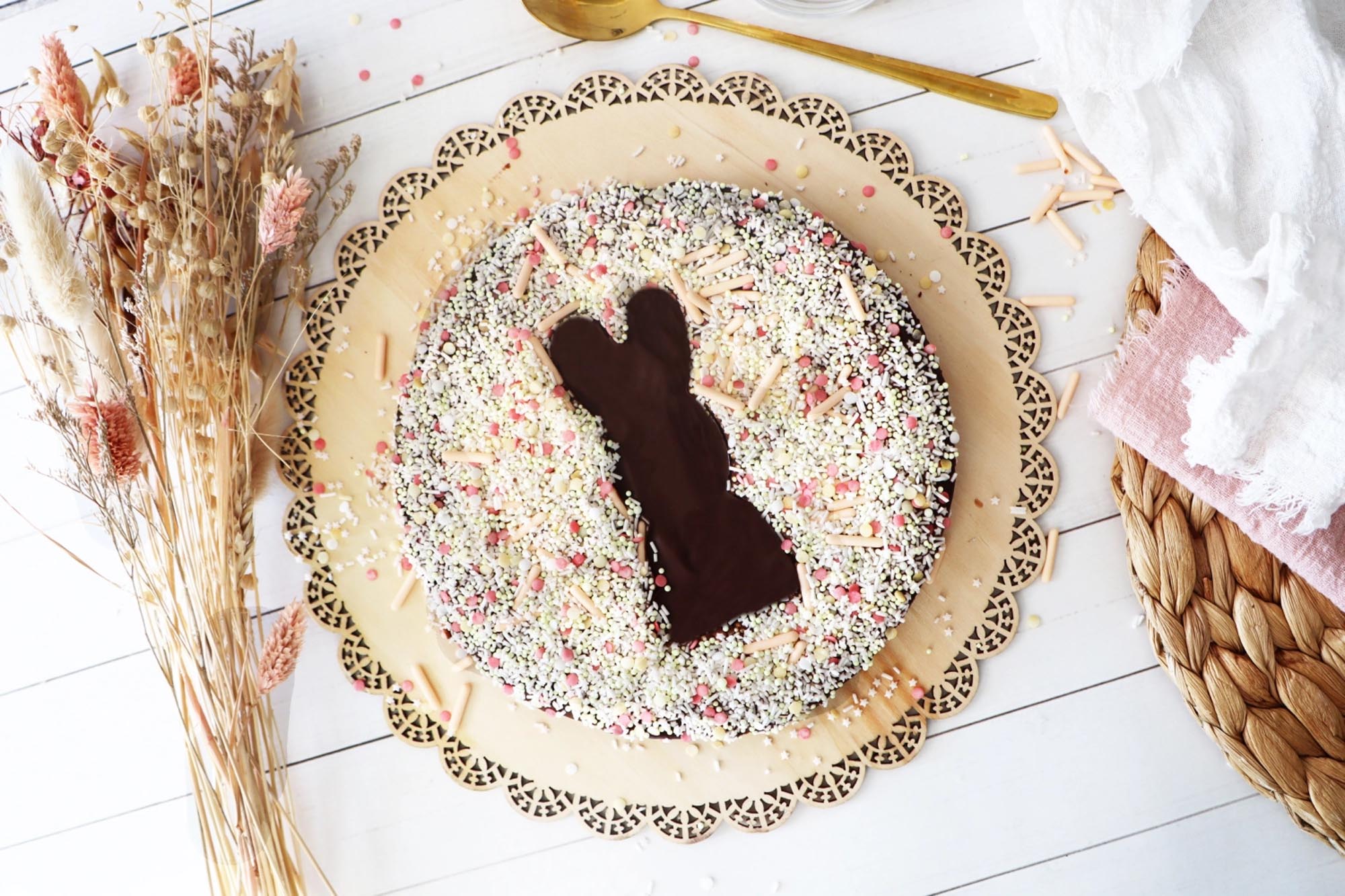 Verleihe deinen Backkreationen mit pfirsichfarbenem Zucker Glanz.