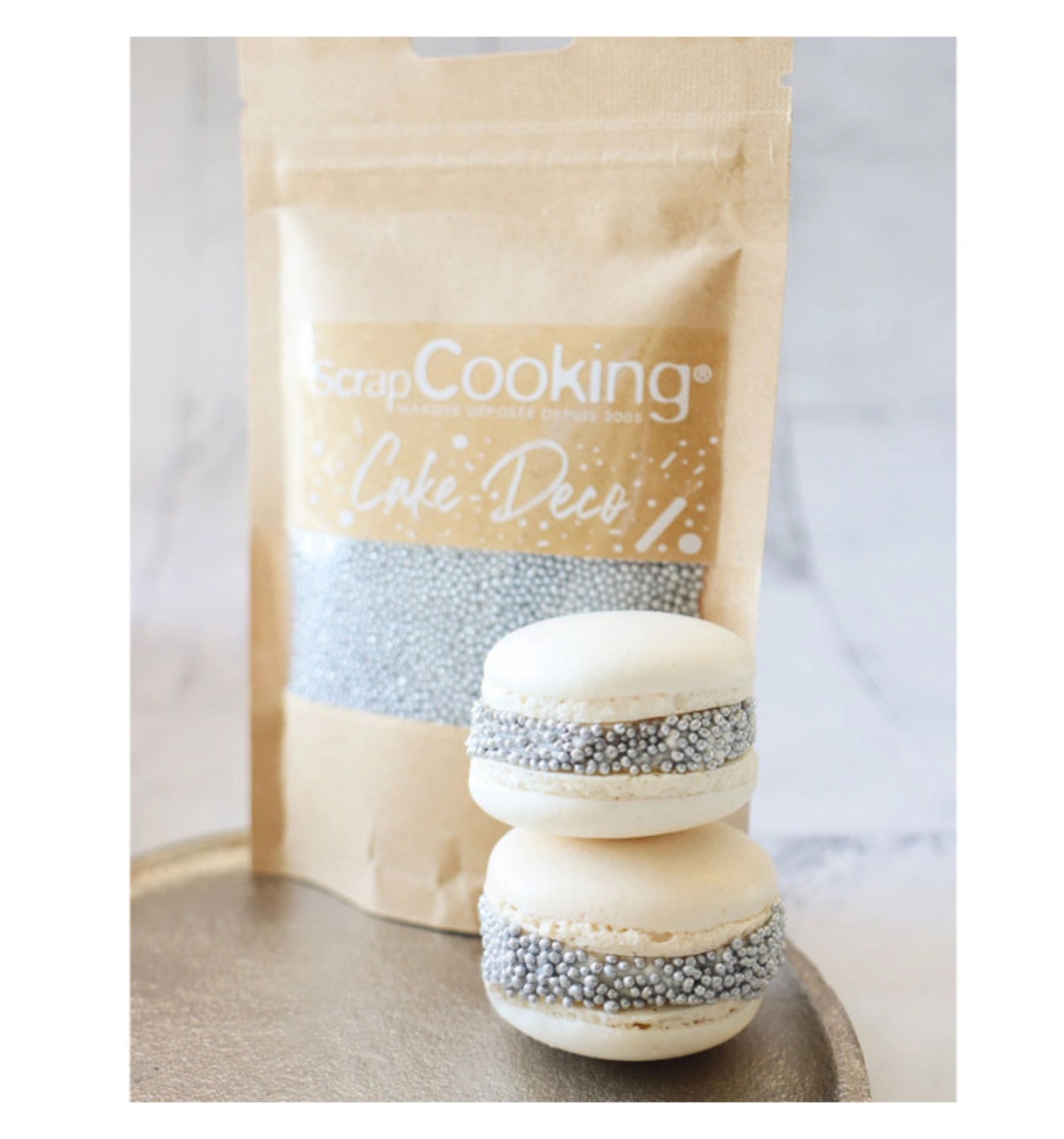 Elegante, essbare Silberperlen für die perfekte Torten- und Cupcake-Dekoration. Verleihen Sie Ihren Desserts einen glamourösen Touch!