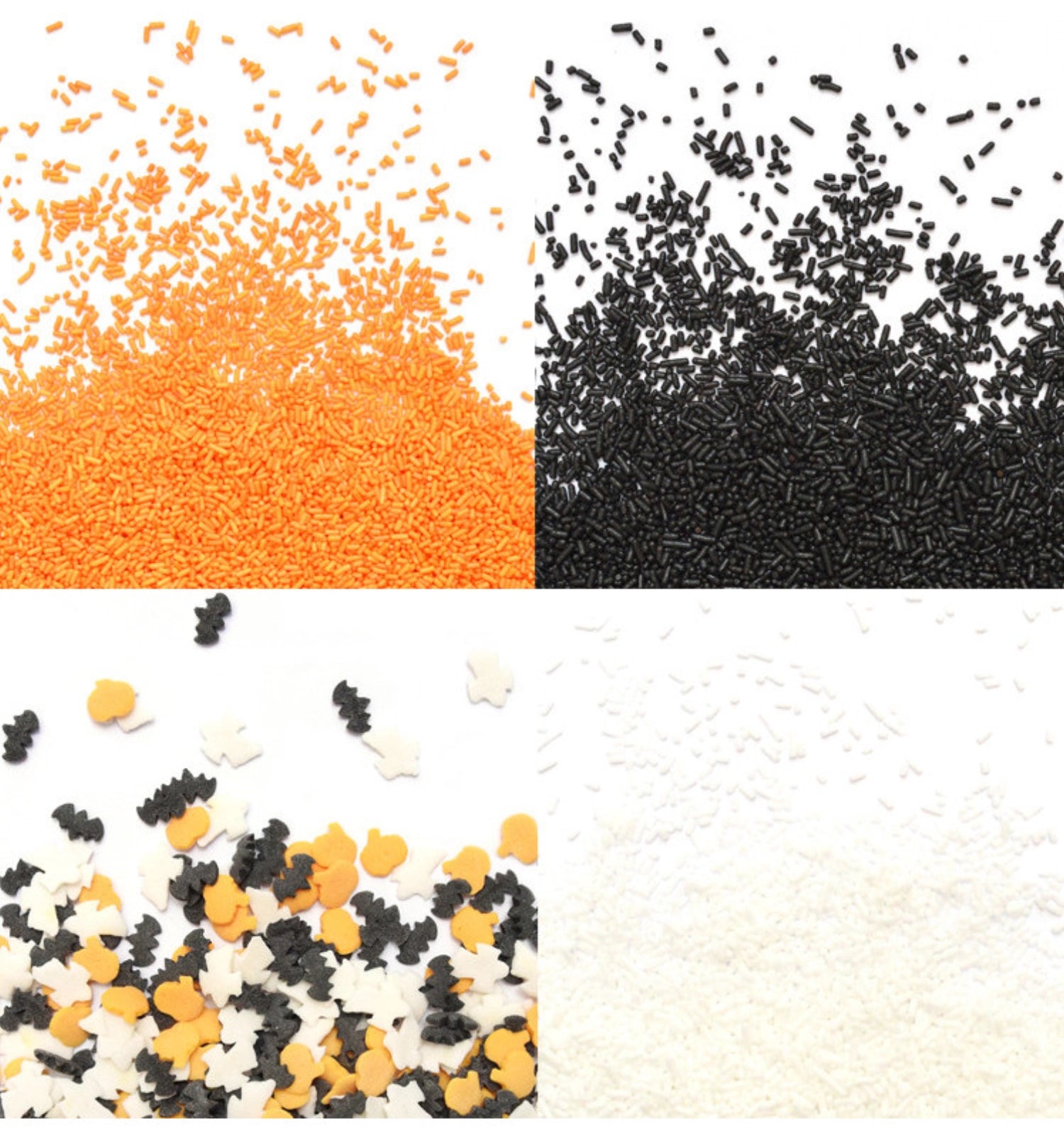 Verleihen Sie Ihren Halloween-Leckereien mit dem 4er Set Zuckerdekors von Scrap Cooking einen schaurigen Touch! Ideal für kreative Backprojekte.