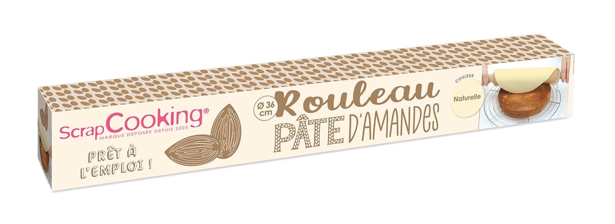 Die glutenfreie Scrap Cooking Mandelteig Rolle 300g: Perfekt für Plätzchen, Tortenböden und Desserts. Fein, nussig, ideal für Allergiker.