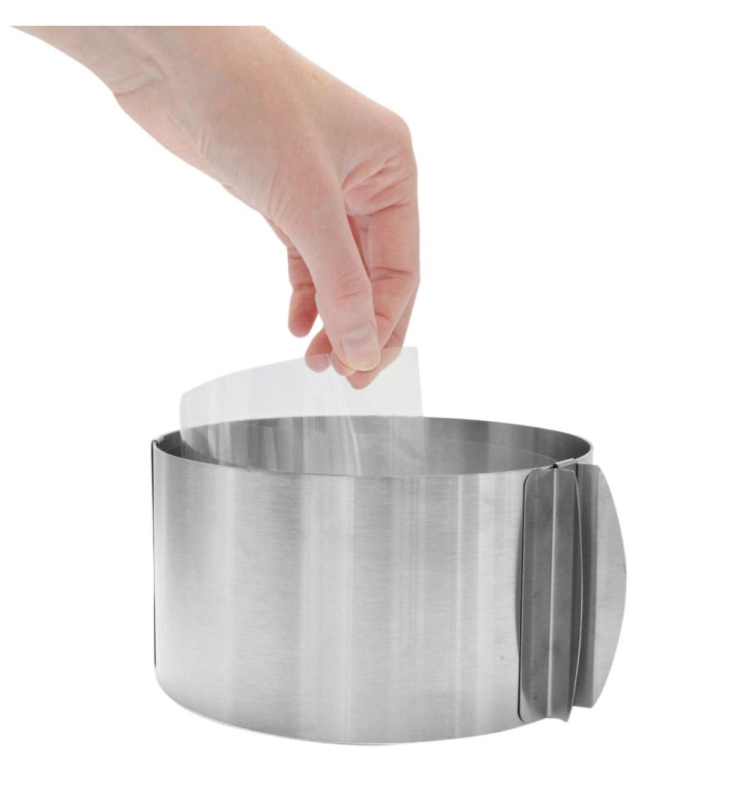 Entdecken Sie das 3m Kunststoffband von Scrap Cooking – perfekt für kreative Dessertgestaltungen! Flexibel, robust und spülmaschinenfest.