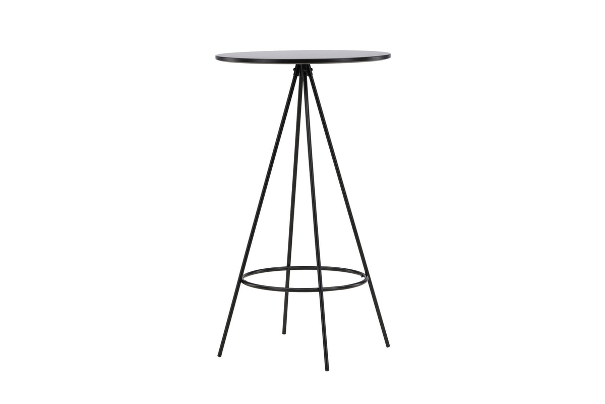 Bistro Bartisch in Schwarz präsentiert im Onlineshop von KAQTU Design AG. Hochtisch ist von Venture Home