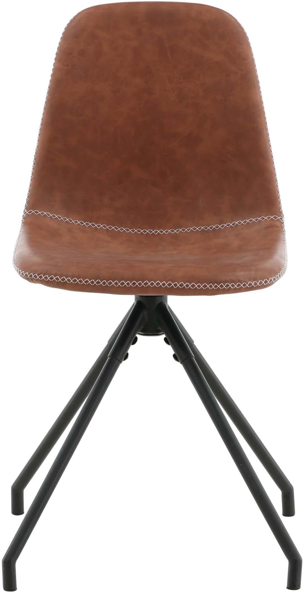 Entdecken Sie den Polar Drehstuhl von Venture Home: Eleganz trifft Komfort mit drehbarer Funktion und pflegeleichtem Kunstleder für Ihr modernes Esszimmer.