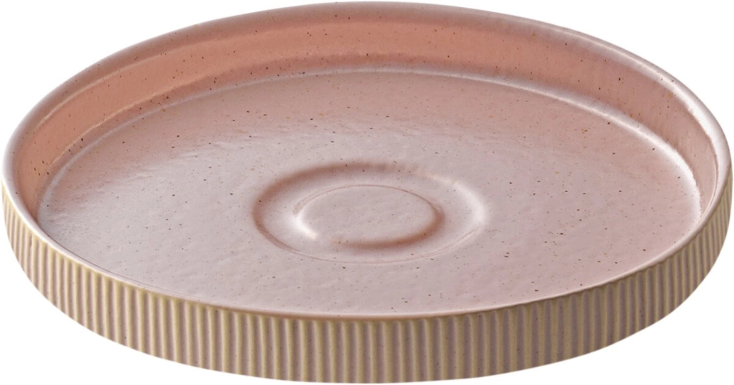 Aire de jeux Nara Subtasse Round Relief Rosé D15cm