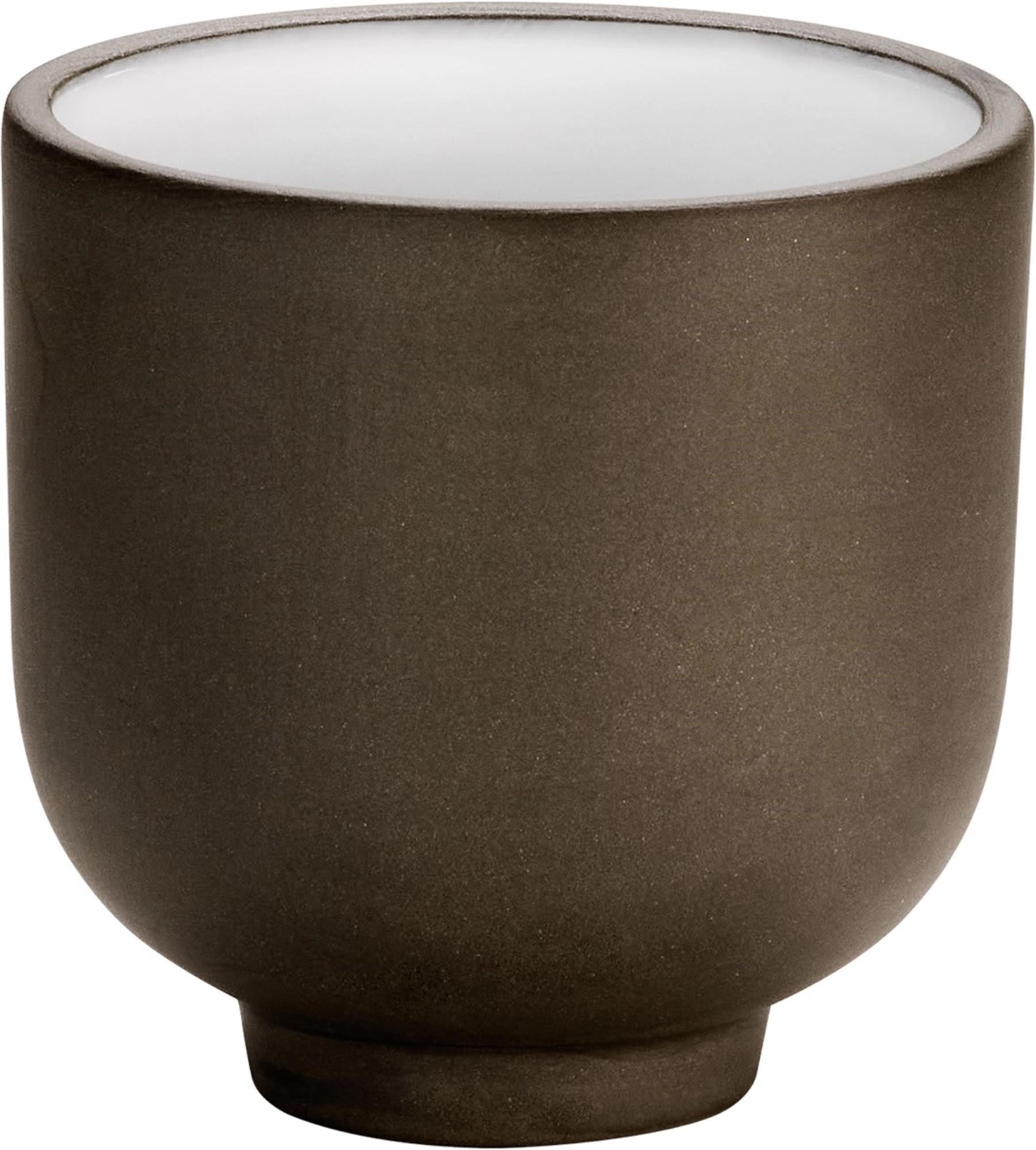 Eleganter, robuster 0,3L Becher aus Steinzeug, ideal für heisse & kalte Getränke. Pflegeleicht, umweltfreundlich, perfekt für jeden Tisch.
