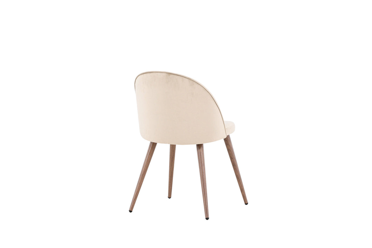 Velvet Esszimmerstuhl in Beige präsentiert im Onlineshop von KAQTU Design AG. Schalenstuhl ist von Venture Home