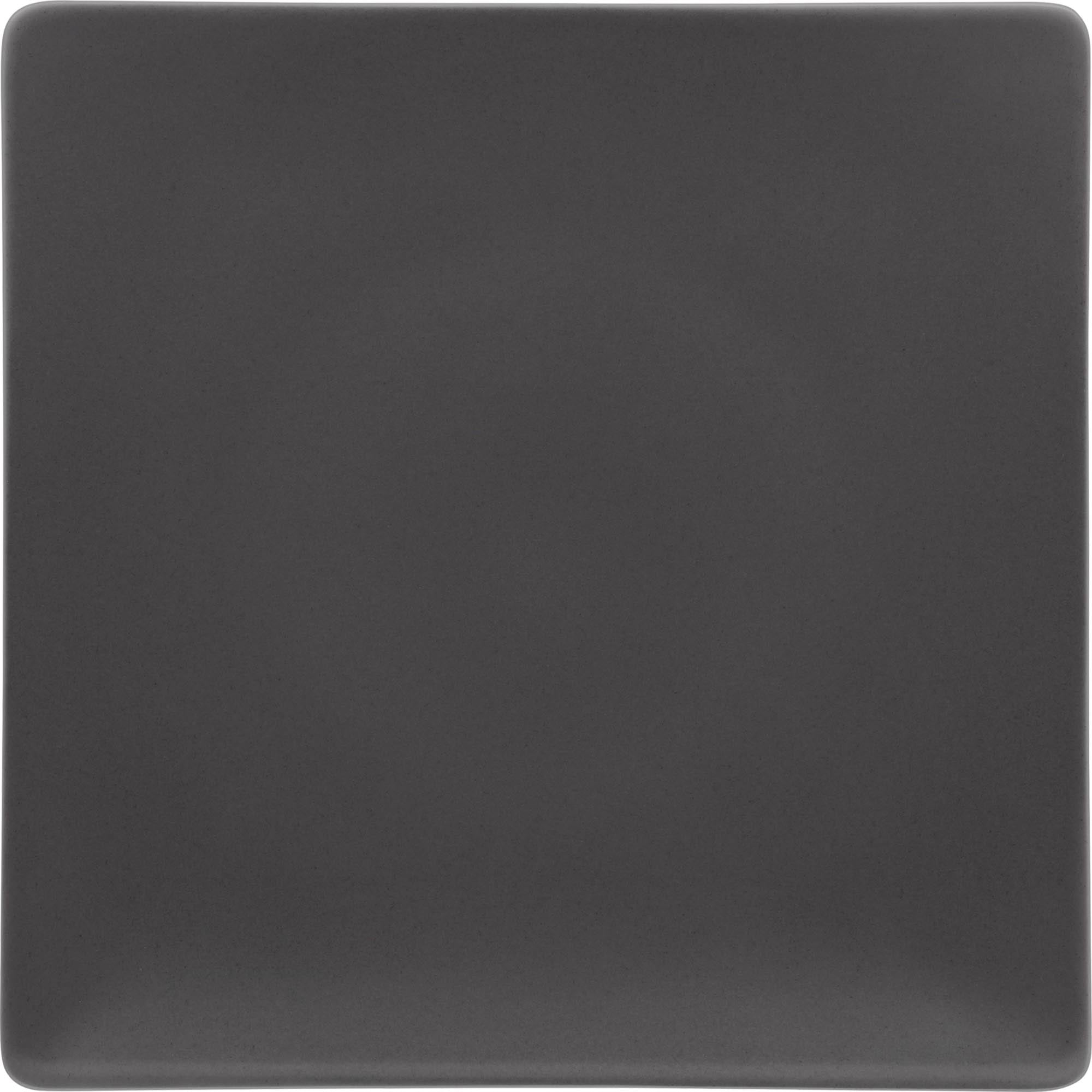 Eleganter Pottery Frosted Black Teller von Schönwald, 28cm, aus robustem Porzellan. Ideal für stilvolle Tischpräsentationen und vielseitig einsetzbar.