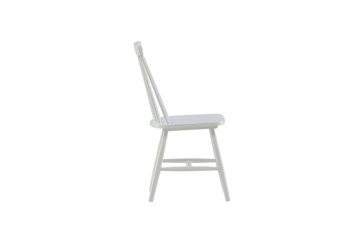 Lönneberga Stuhl in Weiss präsentiert im Onlineshop von KAQTU Design AG. Stuhl ist von Venture Home