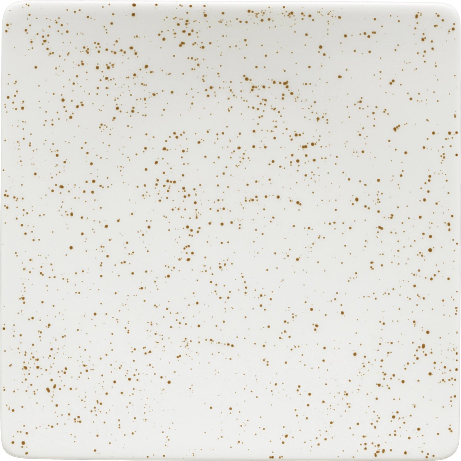 Pottery Unique white Teller halbtief quadratisch coupe 16cm