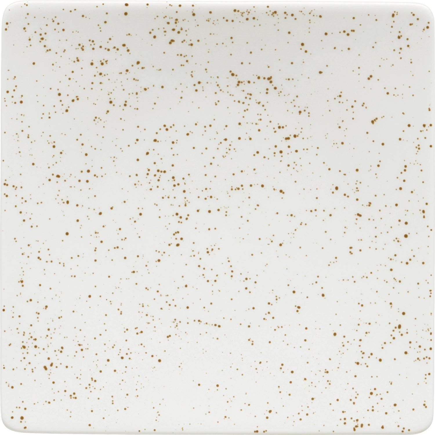 Pottery Unique white Teller halbtief quadratisch coupe 24cm