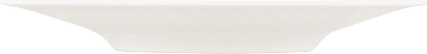 Eleganter flacher Teller "Delight Vibes" von Schönwald, 16 cm, mit feinem Relief-Fahnenmuster für stilvolle Anlässe und Tischgestaltung.