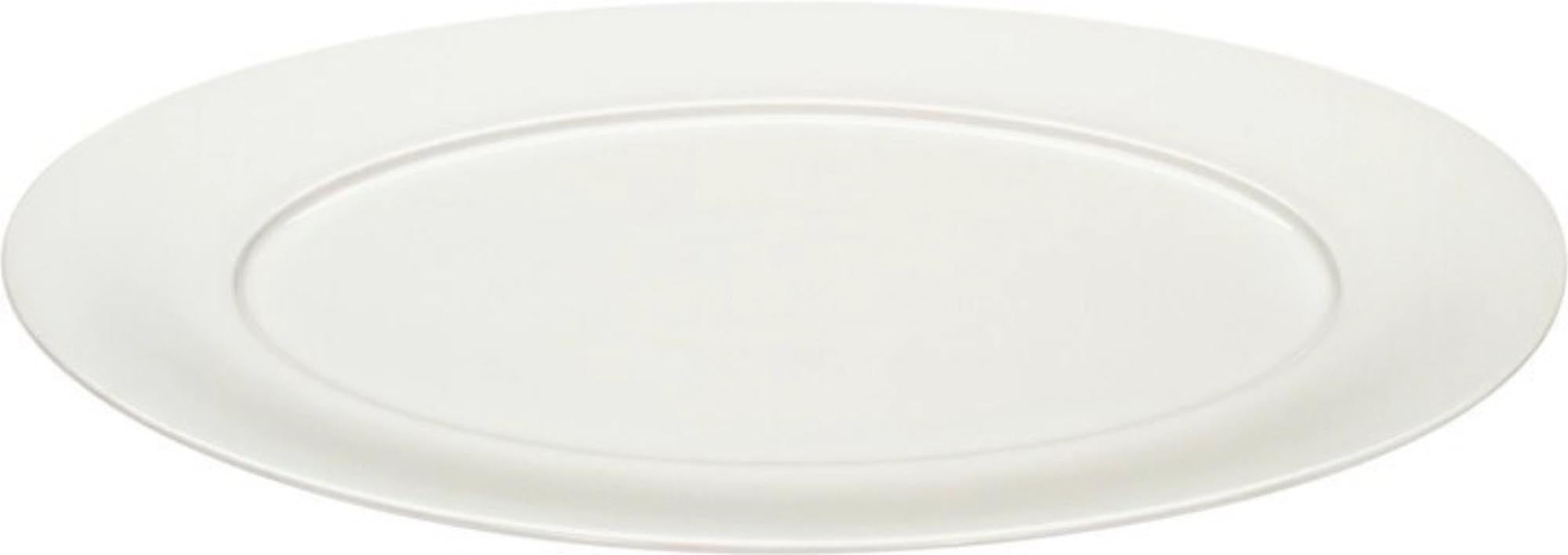 Elegante Delight Platte 34x23cm aus Noble China, ideal für kreative Speisenpräsentation. Robust, pflegeleicht und zeitlos im Design.