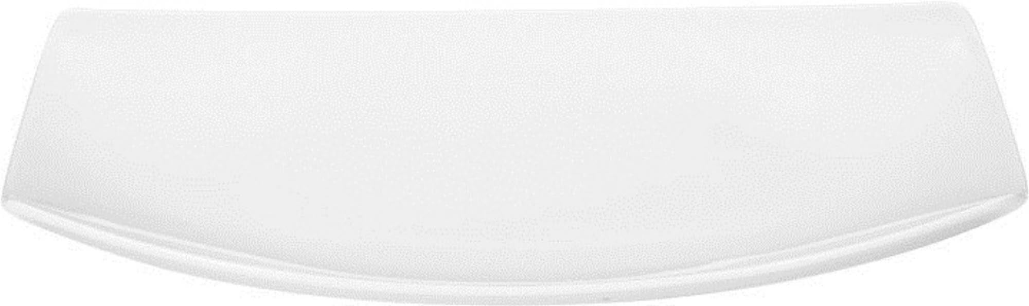 Elegante, eckige Porzellanplatte 32x17cm von Schönwald, kratzfest, hitzebeständig, ideal für stilvolle Präsentationen.