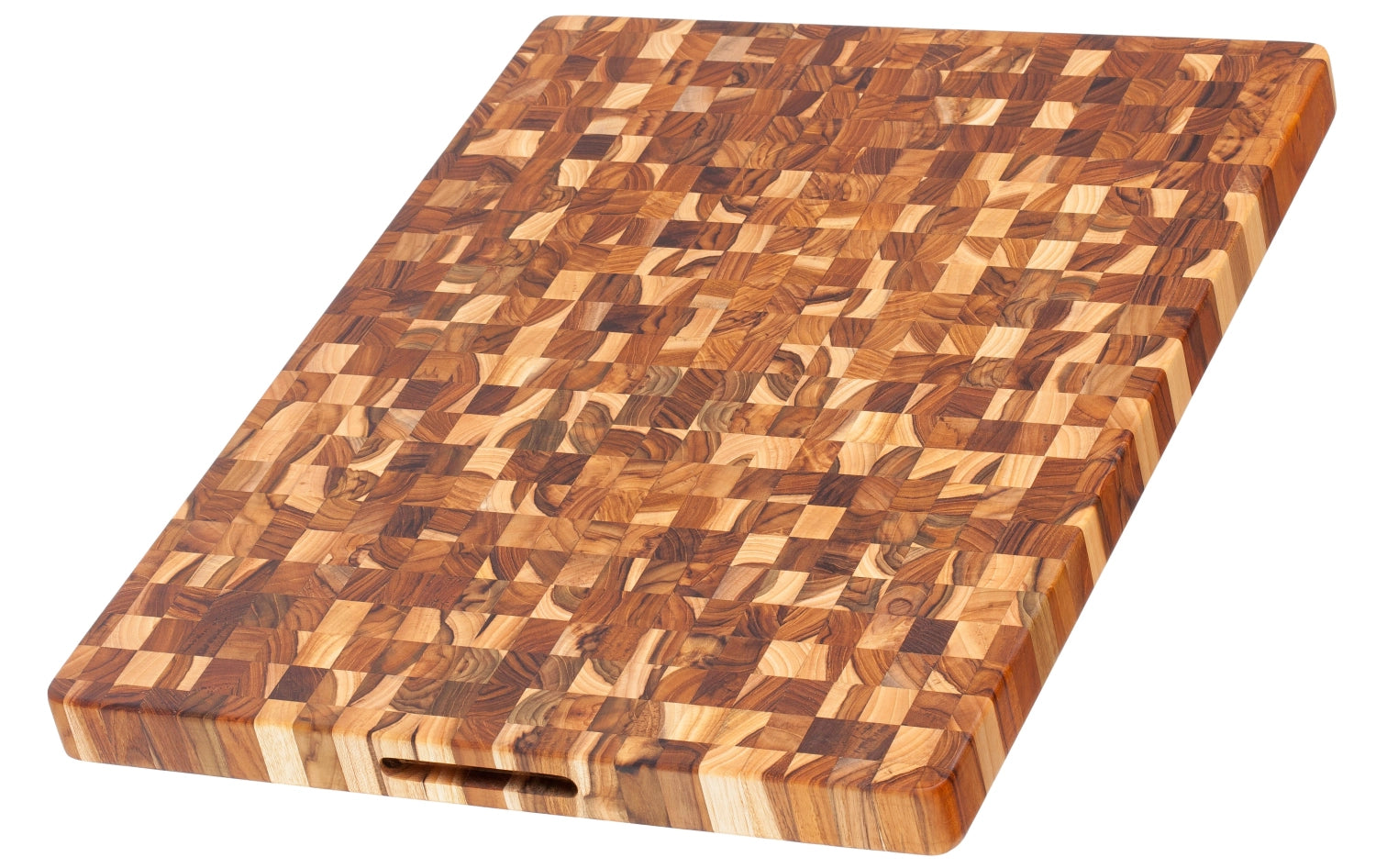 Teak Schneide- und Servierbrett, 61x46x3.8 cm in Braun präsentiert im Onlineshop von KAQTU Design AG. Schneidbrett ist von Teak Haus