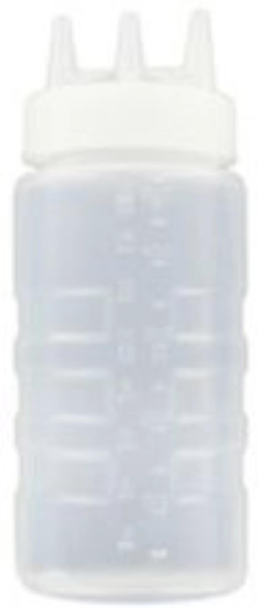 Entdecken Sie den praktischen Saucen Dispenser dreifach klar 0.473lt von Vollrath. Ideal für Ketchup, Senf und Dressings. Bruchsicher, leicht und perfekt für Gastronomie und Buffets.