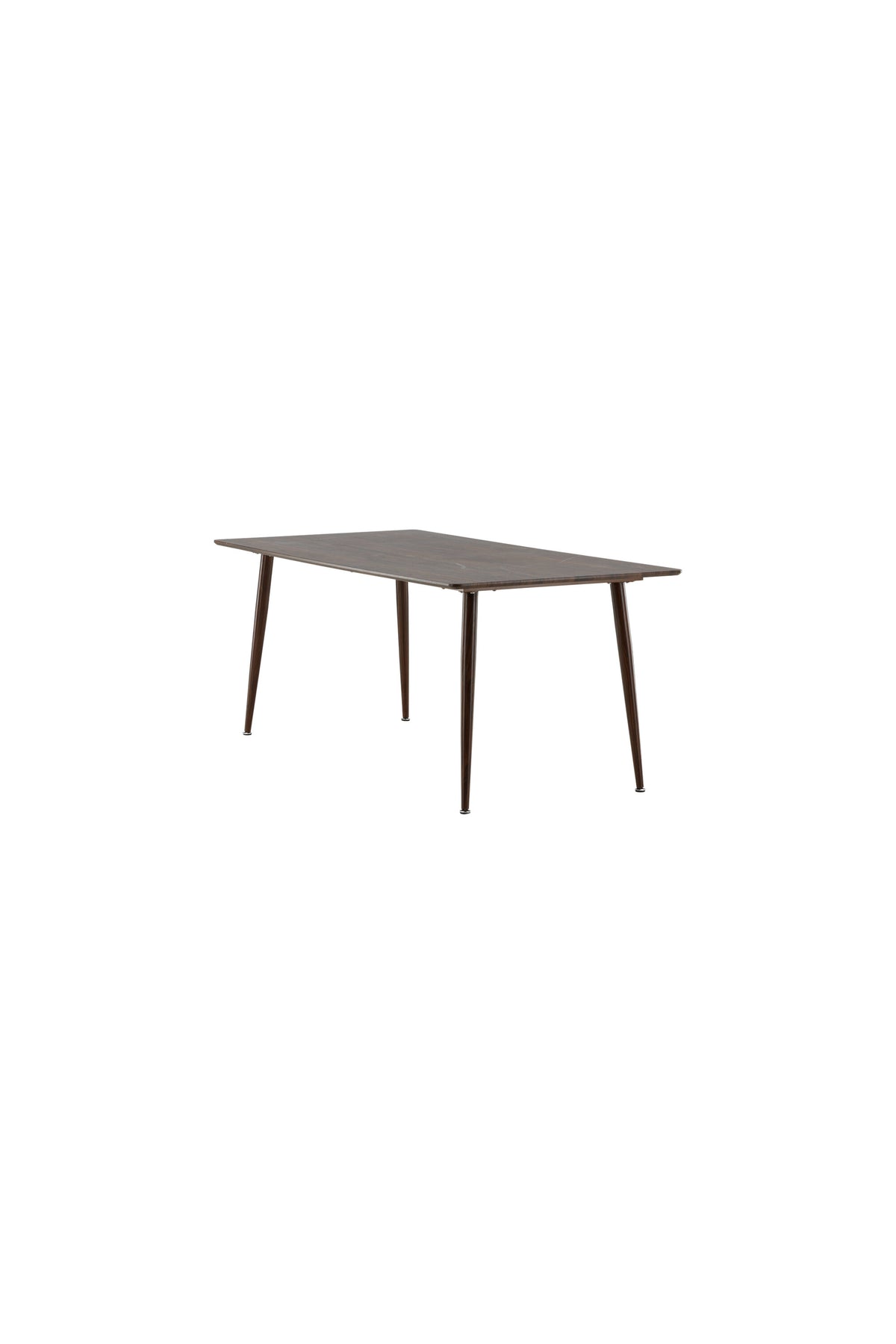 Polar Esstisch in Nussbaum / Schwarz präsentiert im Onlineshop von KAQTU Design AG. Esstisch ist von Venture Home