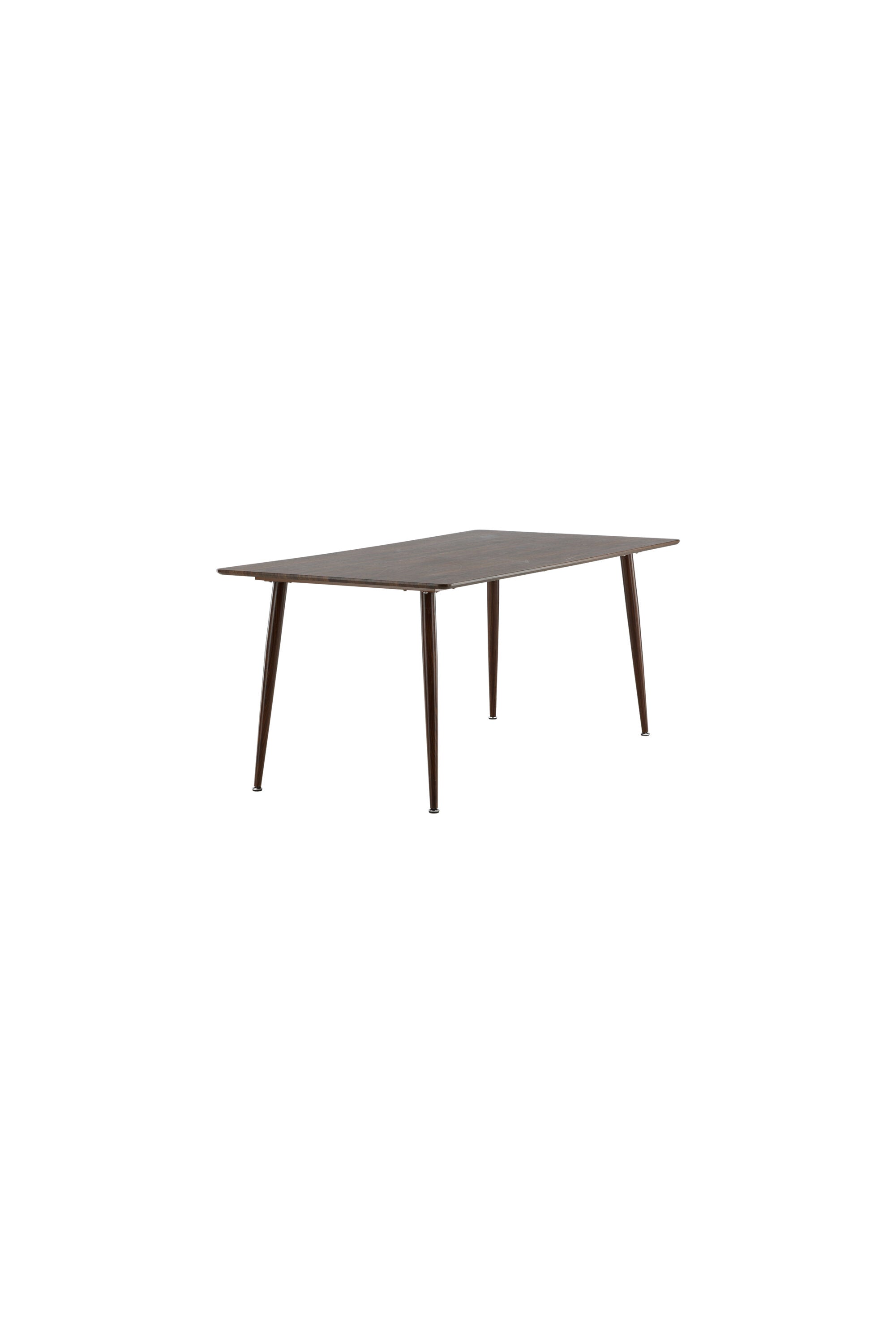 Polar Esstisch in Nussbaum / Schwarz präsentiert im Onlineshop von KAQTU Design AG. Esstisch ist von Venture Home