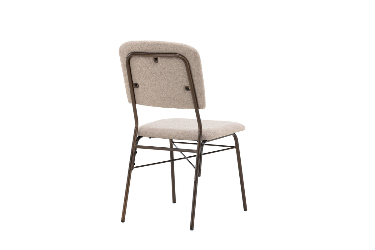 Dieser Stuhl in Beige präsentiert im Onlineshop von KAQTU Design AG. Stuhl ist von Venture Home