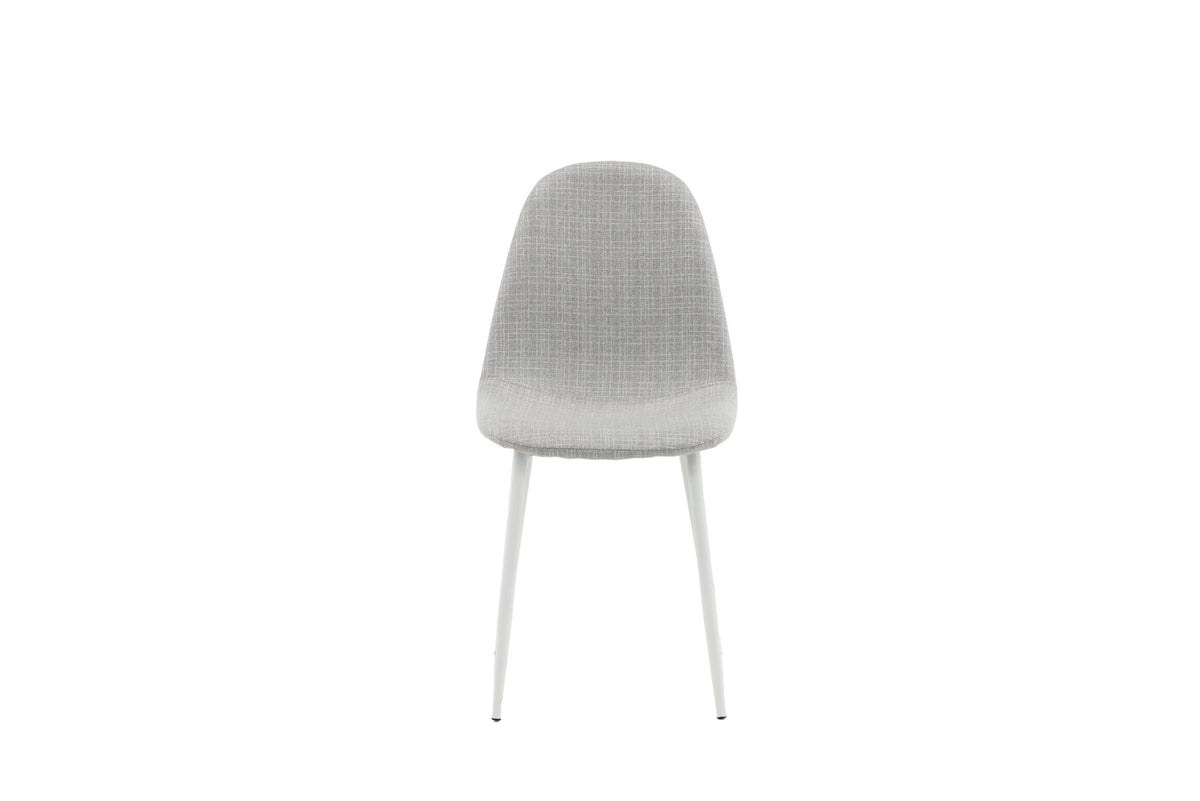 Polar Stuhl in Grau/Weiss präsentiert im Onlineshop von KAQTU Design AG. Stuhl ist von Venture Home