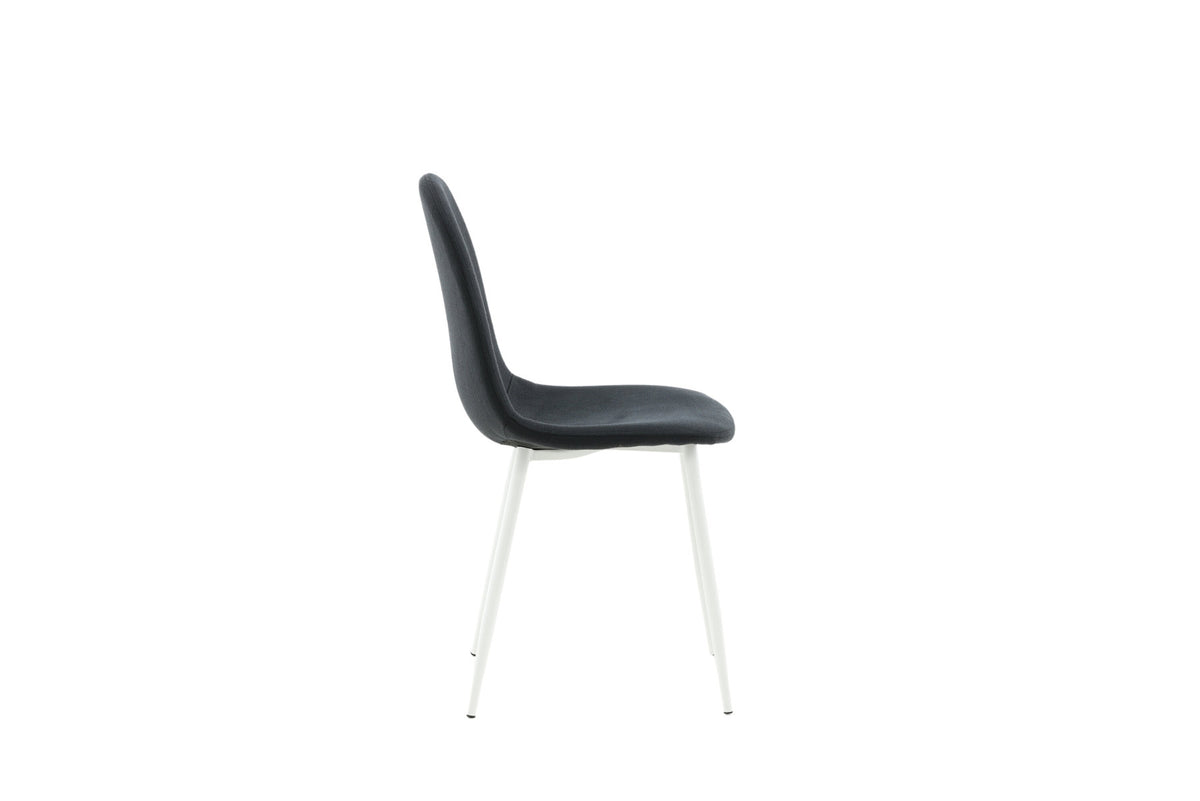 Polar Stuhl in Schwarz/Weiss präsentiert im Onlineshop von KAQTU Design AG. Stuhl ist von Venture Home
